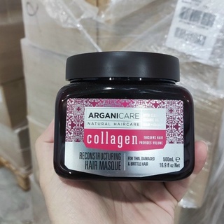 Ủ tóc Collagen Arganicare Hair Masque 500ml